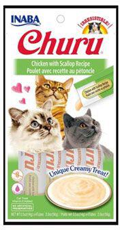 INABA Churu Cat Chicken with Scallop 4x14g