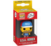 Funko POP Keychains: Simpsons S6 - USA Homer