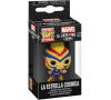 Funko POP Keychain: Marvel Luchadores- Captain Marvel