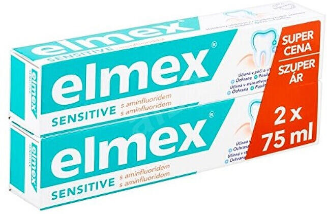 Zubní pasta pro citlivé zuby Sensitive Duopack 2 x 75 ml Elmex