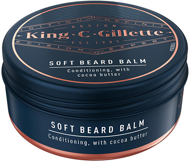 Změkčující balzám na vousy King (Soft Beard Balm) 100 ml Gillette