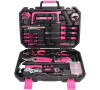 Sada nářadí Sixtol HOME PINK 128