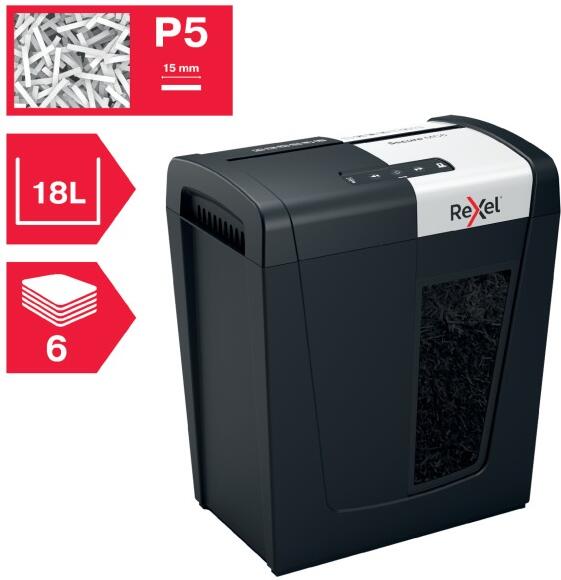 REXEL Skartovač Secure MC6 (2020130EU)