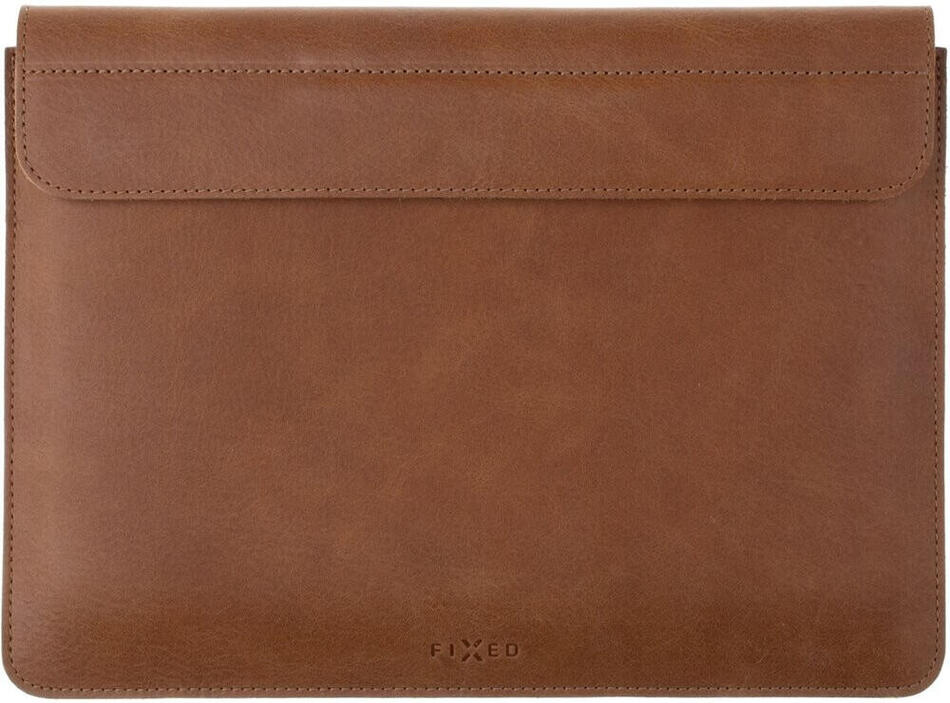 Kožené pouzdro FIXED Oxford pro Apple MacBook Pro 16" (2019 a novější), hnědé