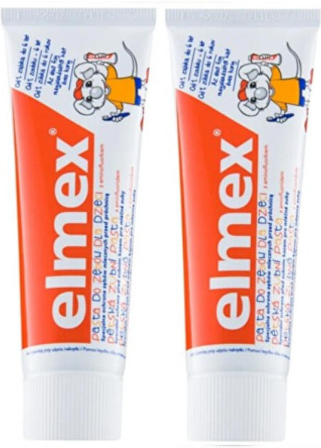 Dětská zubní pasta Kids Duopack 2 x 50 ml Elmex