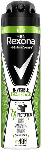 Antiperspirant ve spreji pro muže Invisible Fresh Power 150 ml Rexona