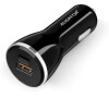 Chytrá nabíječka do auta ALIGATOR Power Delivery 20W, USB-C + USB-A, černá