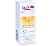CC krém na opalování na obličej SPF 50+ Medium Dark (Sun CC Creme) 50 ml Eucerin