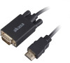 AKASA - adaptér HDMI na D-sub - 2 m (AK-CBHD26-20BK)