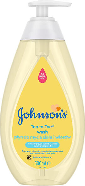 Mycí gel pro tělo a vlasy (Top-to-Toe Wash) 500 ml Johnson´s