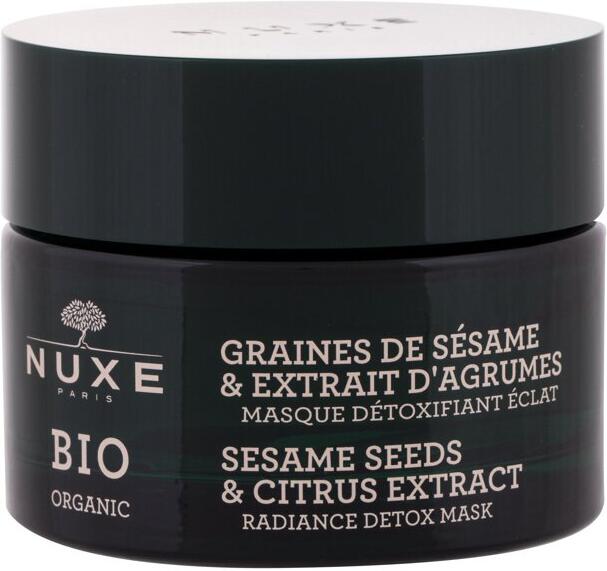 Pleťová maska NUXE Bio Organic Sesame Seeds & Citrus Extract, 50 ml