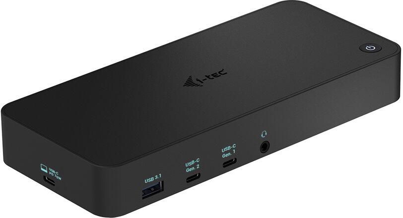 i-tec dokovací stanice USB 3.0 / USB-C / Thunderbolt/ 4K/ 2x DP/ 3x HDMI/ 2x USB-C/ 2x USB 3.0/ USB 3.1/ LAN/ PD 100W (CATRIPLEDOCKPDPRO)