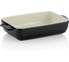 KELA Zapékací mísa keramická MALIN 32 x 19 cm černá KL-11935