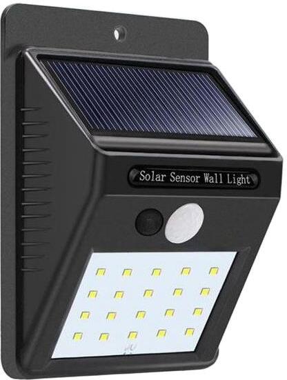 Svítidlo solární LED nástěnné s PIR HADEX