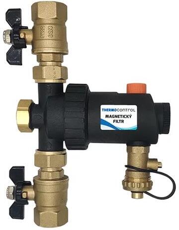 Filtr magnetický TC MF03 MINI k montáži do ÚT, 3/4" SALUS