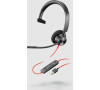 Plantronics POLY Blackwire 3310, Microsoft, USB-A, Mono (212703-01)