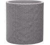 Květináč KETER Cylinder M Silver Grey