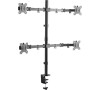 CONNECT IT QuadroArm Basic stolní držák na 4 monitory, černá (CMF-3405-BK)