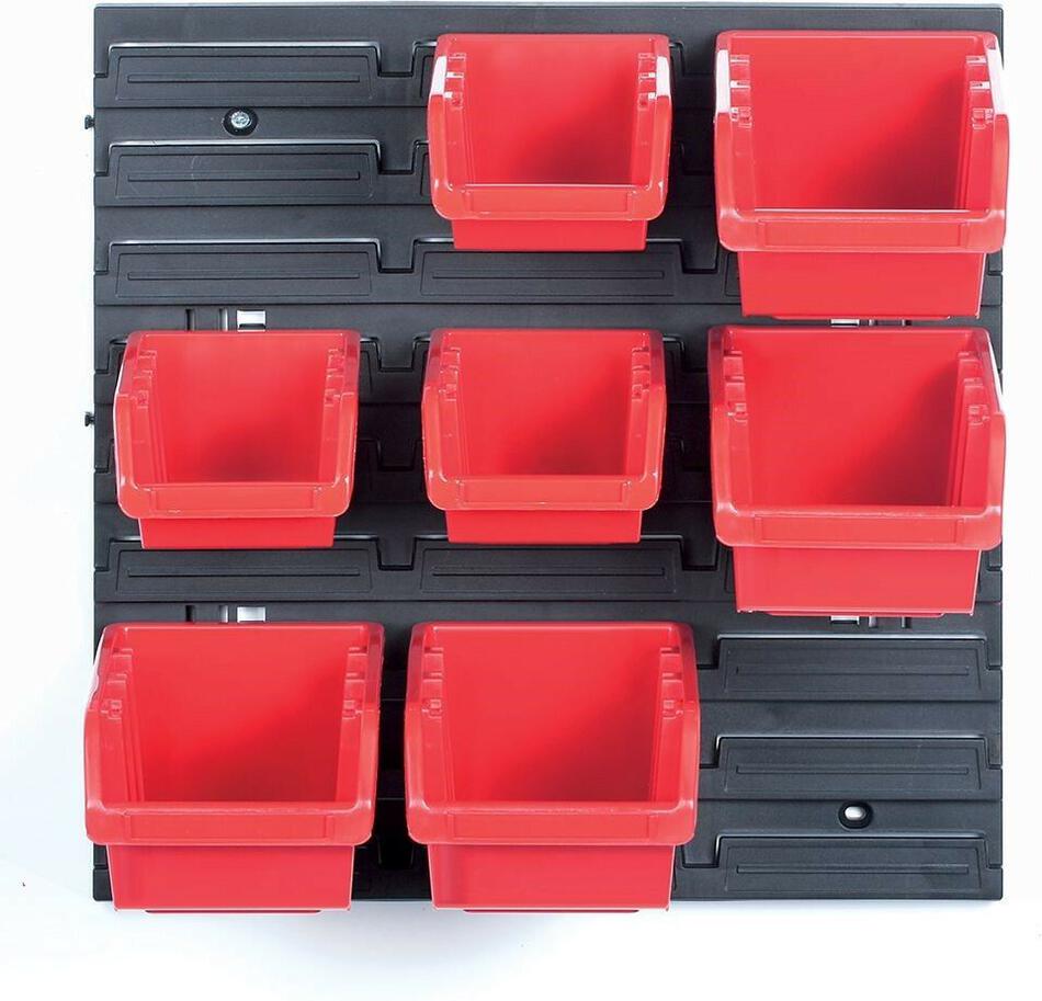 Závěsný panel se 7 boxy na nářadí ORDERLINE 400x110x400 KISTENBERG