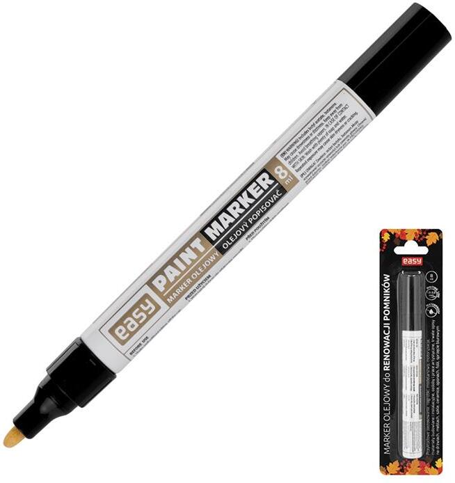 EASY PAINTMARKER II Olejový popisovač s kulatým hrotem v blistru, černý