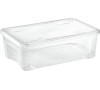 COMBI BOX 29,5L s víkem, transparent Tontarelli