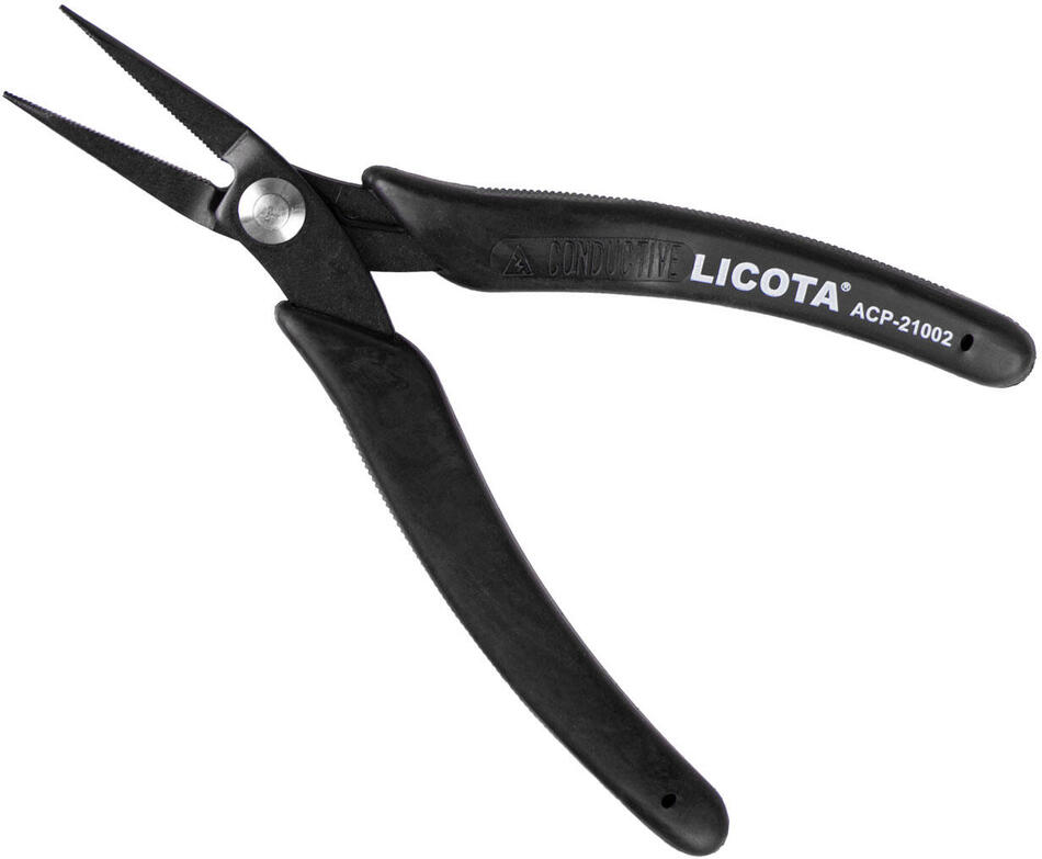 Rovné půlkulaté kleště 145 mm pro elektroniku - LIACP21002 AHProfi