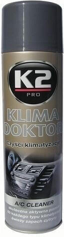 K2 KLIMA DOKTOR 500ml – pěnový čistič klimatizace - amW100