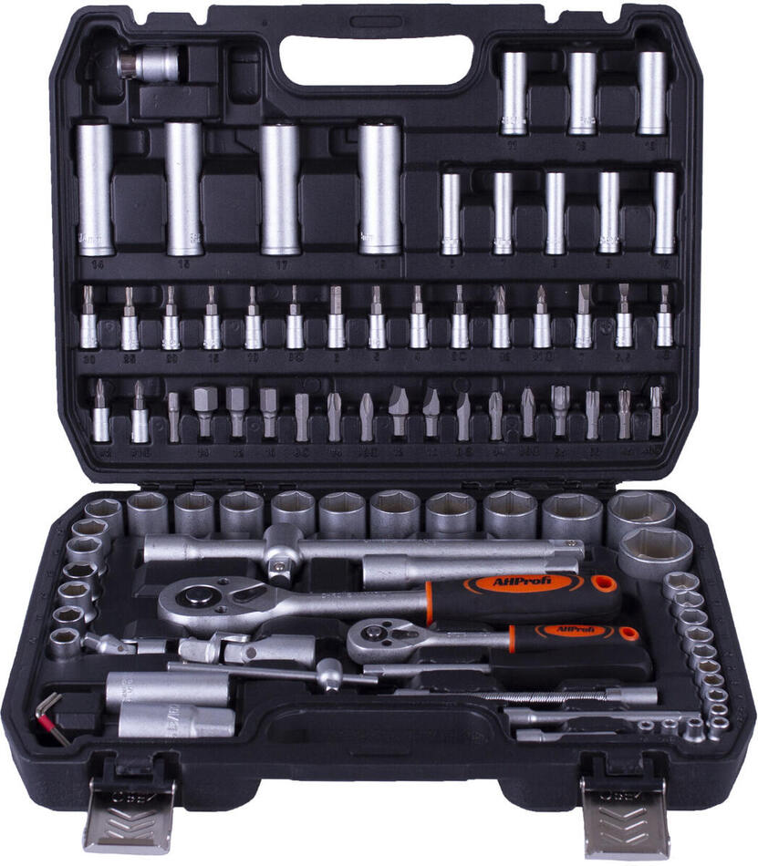 Gola sada 1/4", 1/2", 94 ks v plastovém kufru AHProfi
