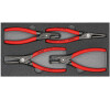 Sada kleští, 4 ks - 002001V09 Knipex