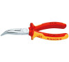 Půlkulaté kleště s břity chromované 160 mm - 2526160 Knipex