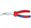 Půlkulaté kleště s břity chromované 200 mm - 2625200 Knipex