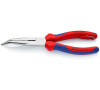 Půlkulaté kleště s břity chromované 200 mm - 2625200T Knipex