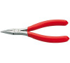Rovné půlkulaté kleště 115 mm pro elektroniku - 3521115 Knipex