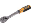 Ráčna 3/8" Hoteche HT200102 (210 mm), vyhnutá