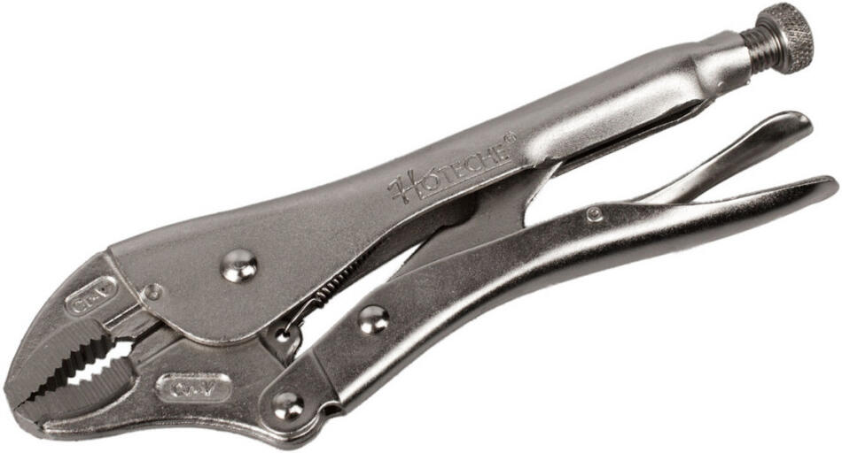Samosvorné kleště se zahnutou čelistí 225 mm Hoteche HT110203