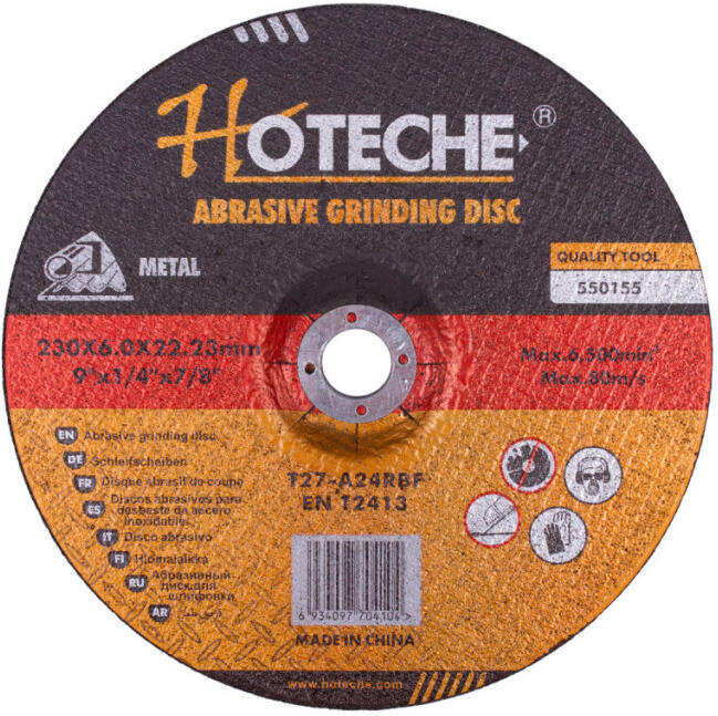 Brusný kotouč na kov 230 mm Hoteche HT550155