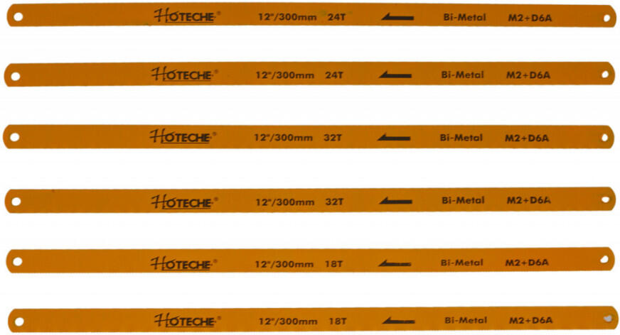 Pilové plátky na kov Hoteche HT331103, 300 mm (6 ks)