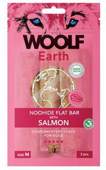 WOOLF Earth poch. NooHide M Flat Bar Salmon 90g