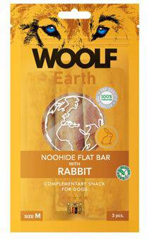 WOOLF Earth poch. NooHide M Flat Bar Rabbit 90g