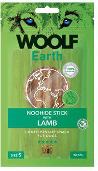 WOOLF Earth poch. NooHide S Sticks with Lamb 90g