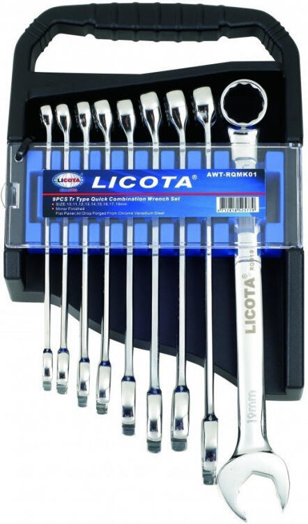 Sada očkoplochých klíčů 9 ks, Licota - LIAWT201