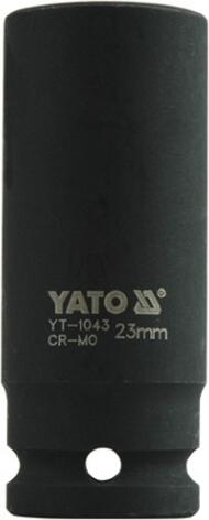 Šestihranný hluboký nástavec CrMo YATO