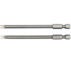 Sada bitů 1/4" 2 ks profil : L=100 mm #4, #8 Yato