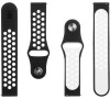 Tactical 702 Double Silikonový Řemínek 20mm Black/White
