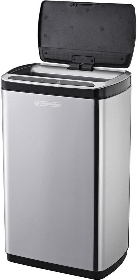 Bezdotykový odpadkový koš Helpmation CUBE WIDE AK5113, 50L