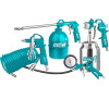 Kompresorová sada, pneu, 5ks TOTAL TOOLS