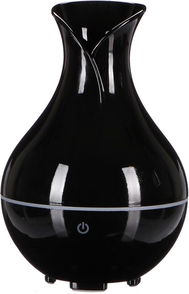 Aroma difuzer Sixtol Bloom, černý lesk, 200ml