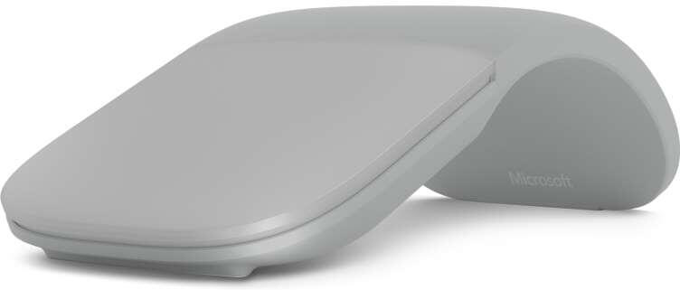 Microsoft Surface Arc Mouse/Cestovní/Blue Track/1 000 DPI/Bezdrátová Bluetooth/Šedá (CZV-00095)