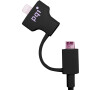 PQI i-Cable Du-Plug 90 Black