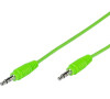 Vivanco Audio kabel zelená